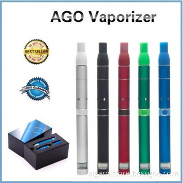 2013 Original Ago G5 Herb Vaporizer Wax Vaporizer Ceramics Heating Chamber LCD Puff Counts Portable Pen Style Dry Herb Vaporizer